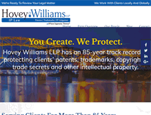 Tablet Screenshot of hoveywilliams.com
